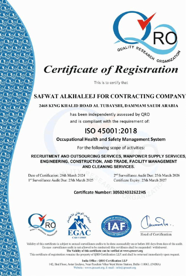 Iso O Safwa HR ISO O Licenses